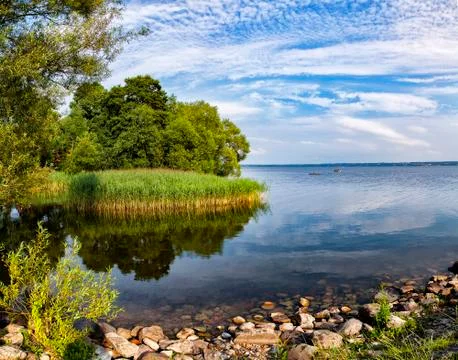 Lake Ringsjon 스톡 사진