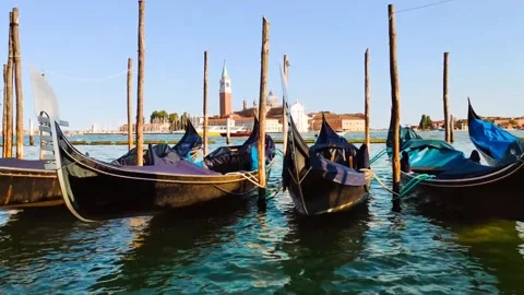 Lake river boat Video stock 274414769