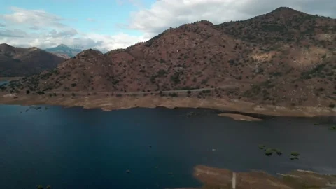 Lake river with mountains Stock Footage 188531201