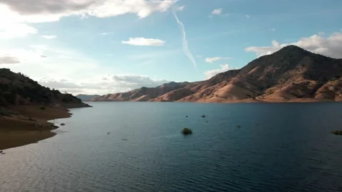 Lake river with mountains Stock Footage 188531904