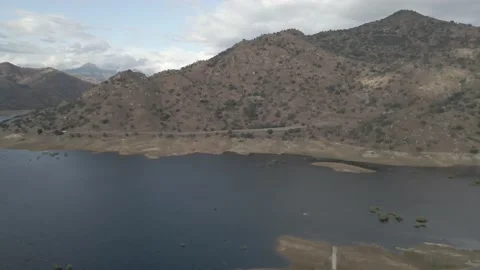 Lake river with mountains Stock Footage 188533326