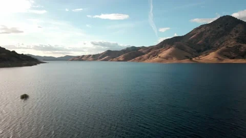Lake river with mountains Stock Footage 188535832