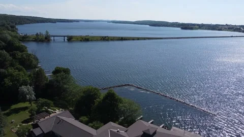 Lake road Video stock 234089209