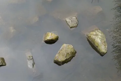 Lake rocks Stock Photos