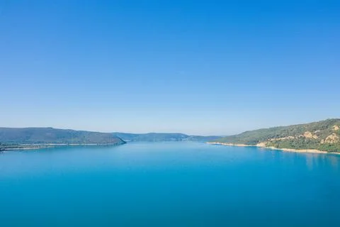 The Lake of Sainte-Croix Stock Photos