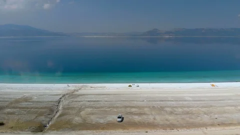 Lake Salda Stock Footage 97549000