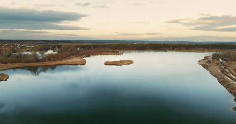 Lake sand pit Stock Footage 229246598