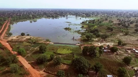 Lake scenery Stock Footage 80804974