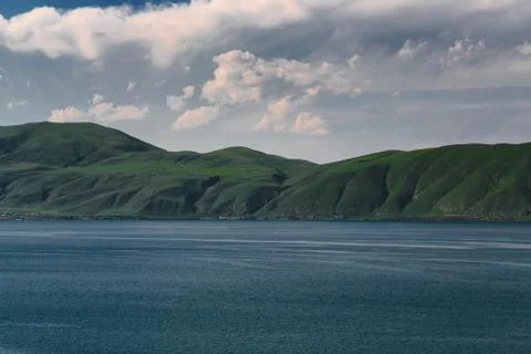 Lake Sevan, Armenia Stockfoto's
