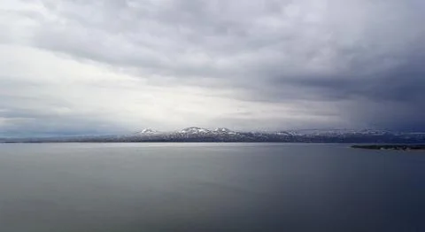 Lake Sevan is the largest body of water in Armenia and the Caucasus region Stock Photos