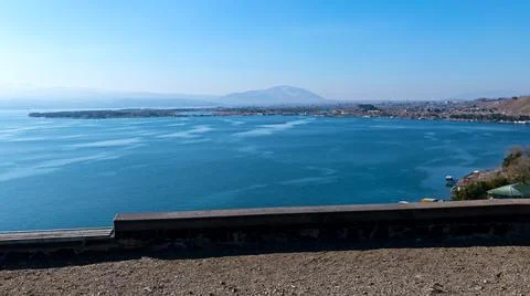 Lake Sevan, the largest lake in Armenia 写真素材