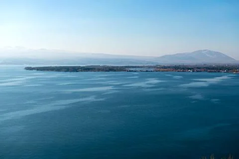Lake Sevan, the largest lake in Armenia 写真素材