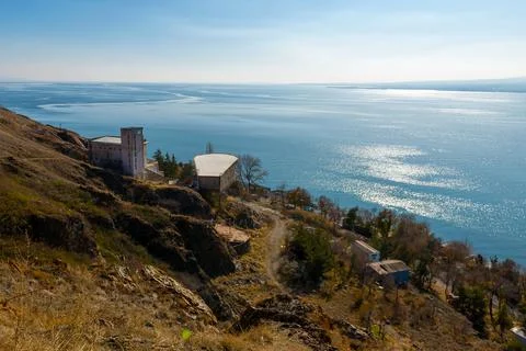 Lake Sevan, the largest lake in Armenia Fotos de archivo