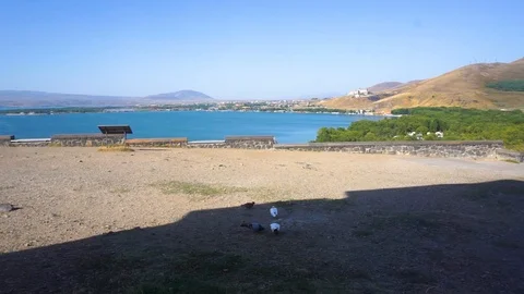 Lake Sevan Scenery 02 Stock Footage 100712903