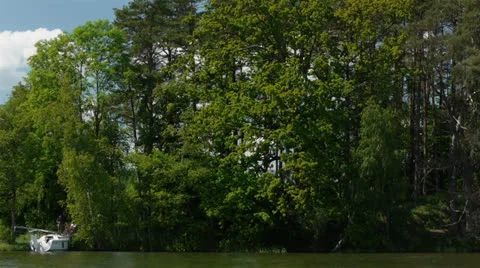 Lake shore Stock Footage 25266579