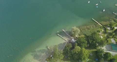Lake shore Stock Footage