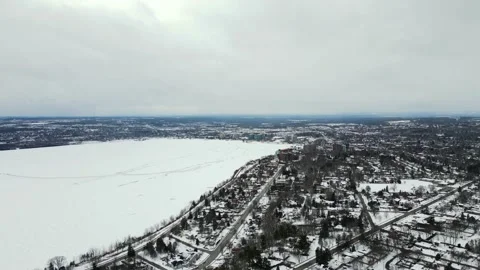 Lake simcoe barrie iniisville reverse 스톡 동영상 231587092