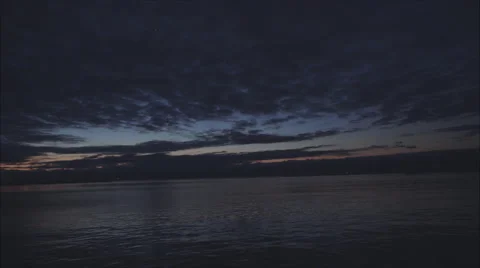 Lake, Sky, and Sunrise Stock Footage