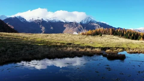 From the lake to the sky Stock Footage 224312962
