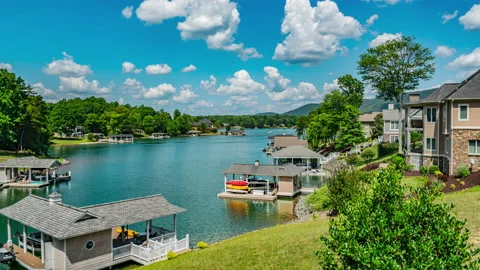 Lake Sky Time Lapse Stock Footage 156700308