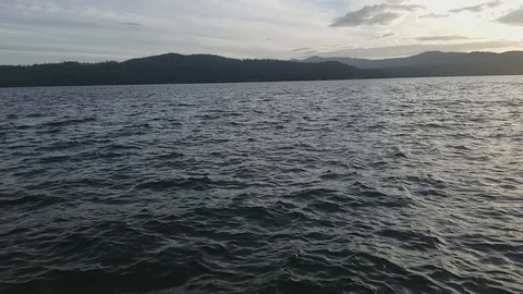 The Lake in slow motion Stock Footage 91831253