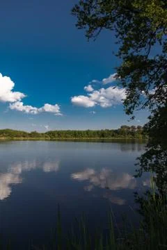 Lake in Sologne Stock Photos