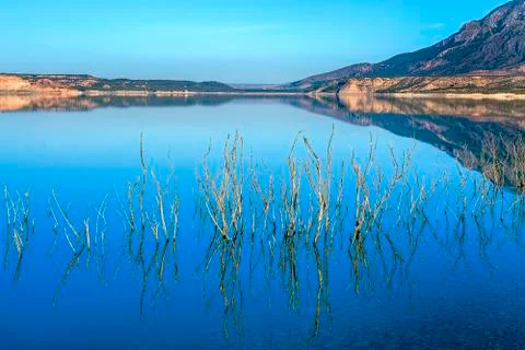 Lake in Spain Stock Photos