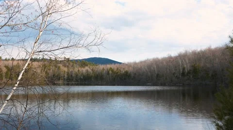 Lake Static Daytime 4K Video stock 45018790