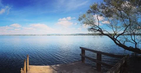 Lake in Summer Stock Photos