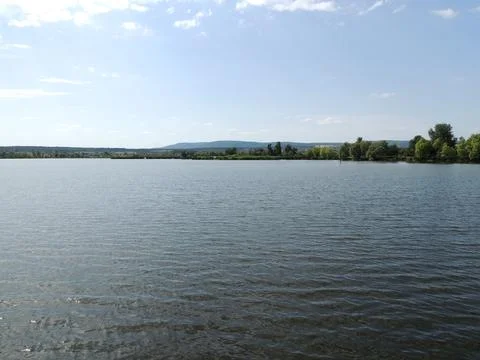 Lake in summer Stock Photos