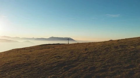 Lake summit 1 Stock Footage 96152042