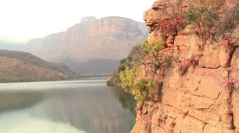 Lake on a sunny day Stock Footage 10608982