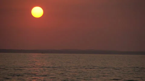 Lake sunrise different framing Stock Footage 34417711