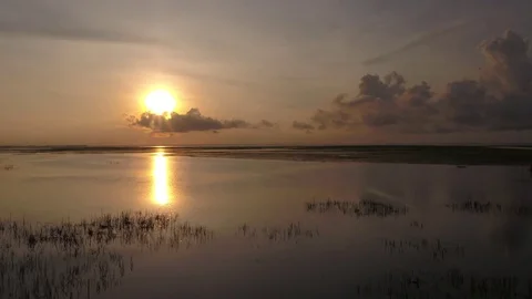 Lake Sunrise Stock Footage 79257160