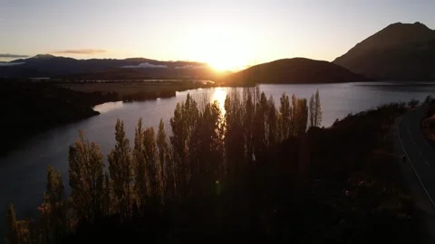 Lake Sunrise Video stock 248571665