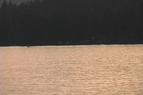 Lake Sunset 01 Stock Footage 100573