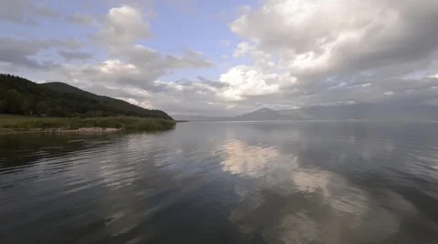 Lake Sunset Stock Footage 41798207