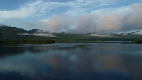 Lake Sunset 库存影片 103328796