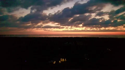 Lake Sunset Stock Footage 159450674