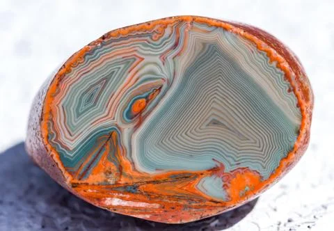 Lake Superior Agate - Macro Stock Photos