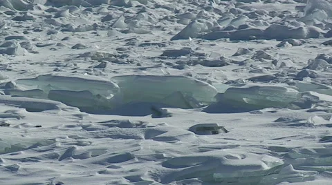 Lake Superior Ice 스톡 동영상 63749141