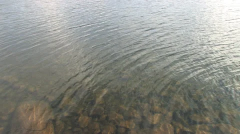 Lake Surface 스톡 동영상 25396054