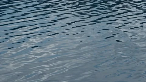 Lake surface with light waves. Shining water surface. Stock Footage 138406150