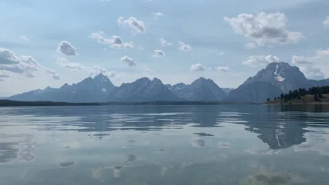 A Lake Surface with sun ray HD Stock Footage 179611607