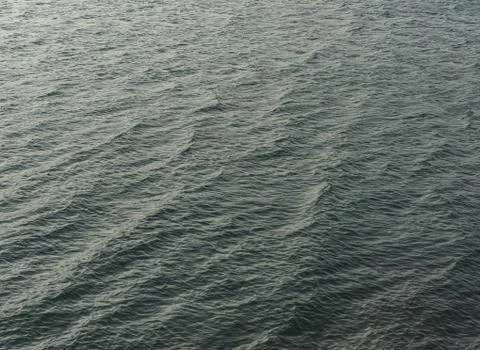 Lake surface with waves Stock Photos