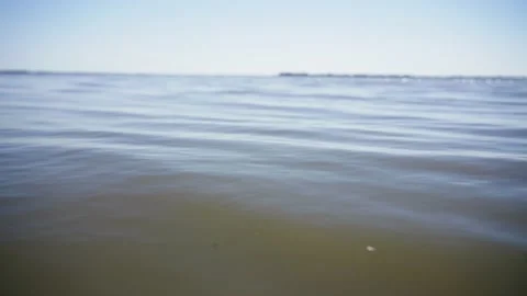 Lake swell close-up Vidéo 164501139
