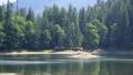 Lake Synevir in Carpathian Mountains, Ukraine HD Footage