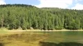 Lake Synevir in Carpathian Mountains in Ukraine HD Footage