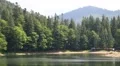 Lake Synevir in Carpathian Mountains, Ukraine HD Footage