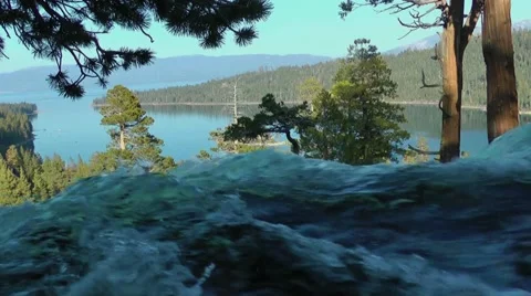 Lake Tahoe, Eagle Falls, Emerald Bay Stock Footage 41291852